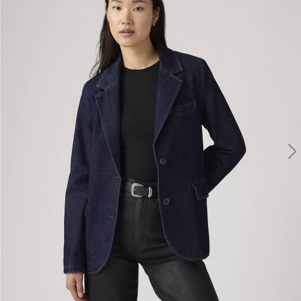 Levi’s Women's Navy Denim Jacket S